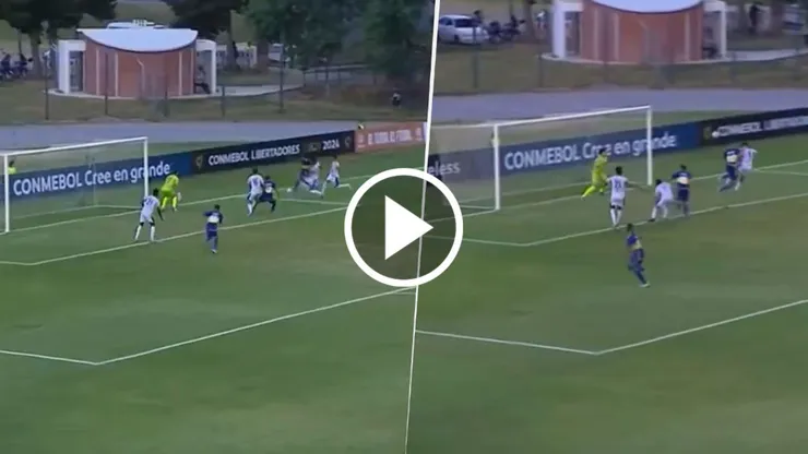 Los goles de Boca para clasificar a semis de la Libertadores Sub 20. Foto: Captura