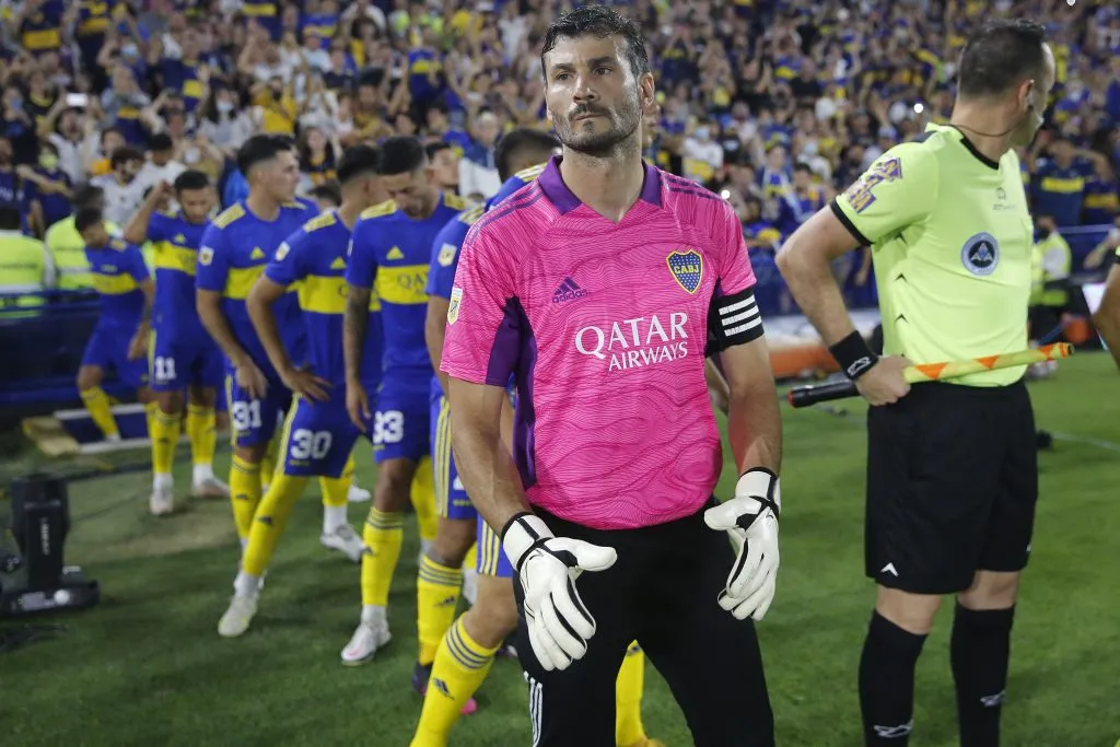 Javi García, uno de los que tiene chances de ser el capitán vs. Racing. Foto: Getty