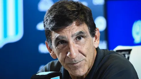 La palabra de Gustavo Costas. (Racing Oficial)