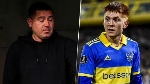 El posible palito de Juan Román Riquelme al Colo Barco. (Getty)