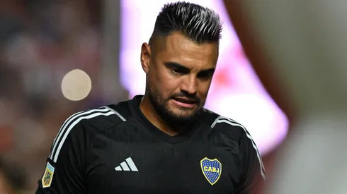 Sergio Romero está en duda para el duelo con Racing. (Getty)