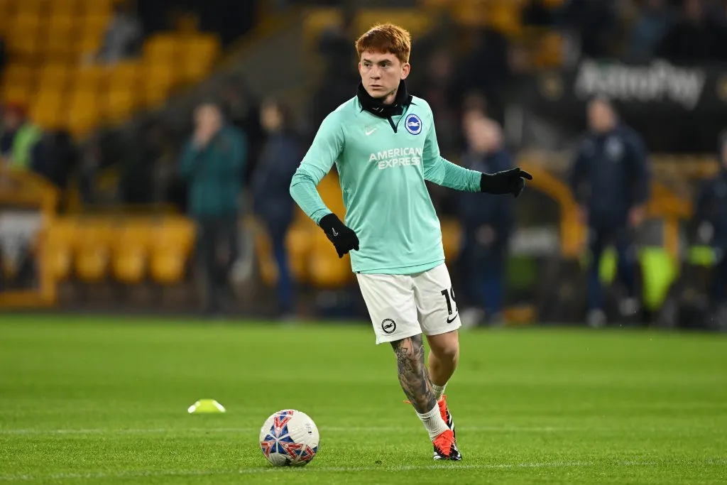 Valentín Barco en Brighton. (Getty)