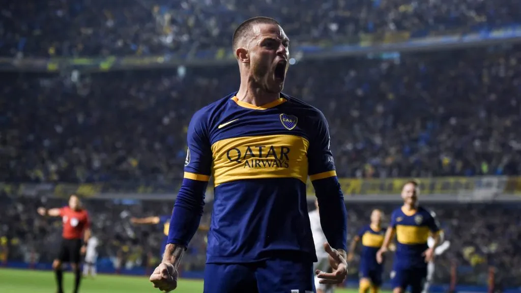 Nández se ganó el corazón de los hinchas de Boca. (Getty)