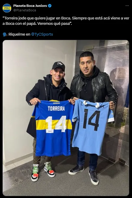 La respuesta de Torreira a Riquelme
