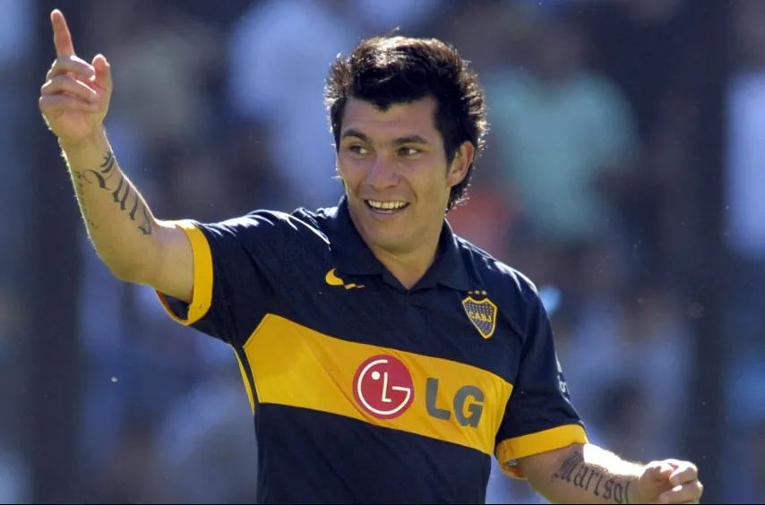 Gary Medel tuvo un buen paso por Boca.