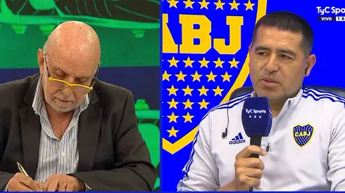 Riquelme habló de Fabra.