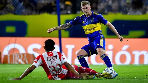 Boca vs. Unión por la Copa de la Liga Profesional. Foto: Getty
