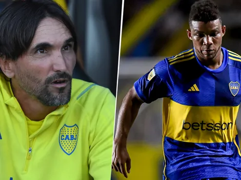 La fuerte confesión de Diego Martínez sobre Frank Fabra en Boca para este 2024