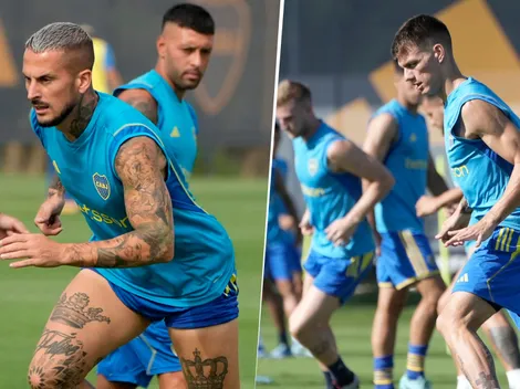 Detalles del entrenamiento de Boca: qué le pasa a Zenón y por qué Benedetto se fue antes