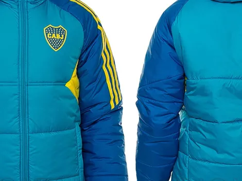 Con tres colores: así es el nuevo camperón adidas de Boca