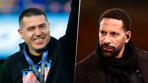 Tras los elogios de Ferdinand, Riquelme le respondió al defensor. Foto: Getty