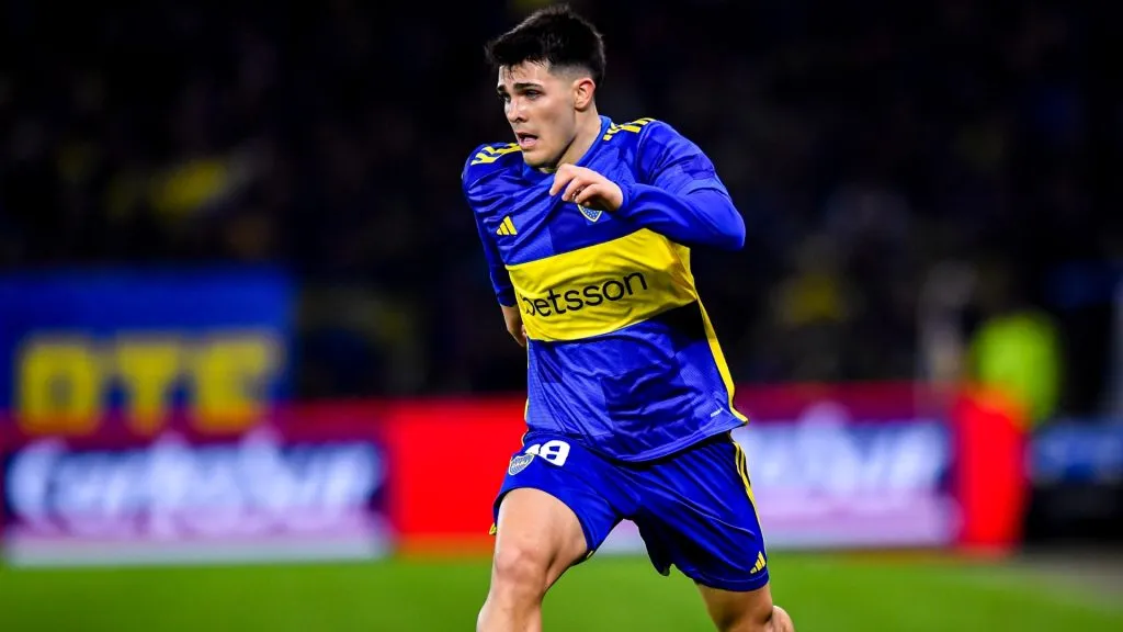 Taborda entró sobre el final ante Belgrano. (Getty)