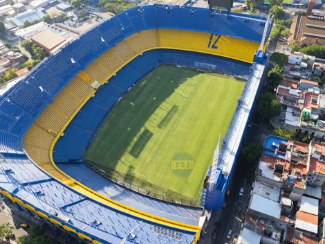 FOTOS | Así está el césped de La Bombonera para el encuentro entre Boca y Belgrano
