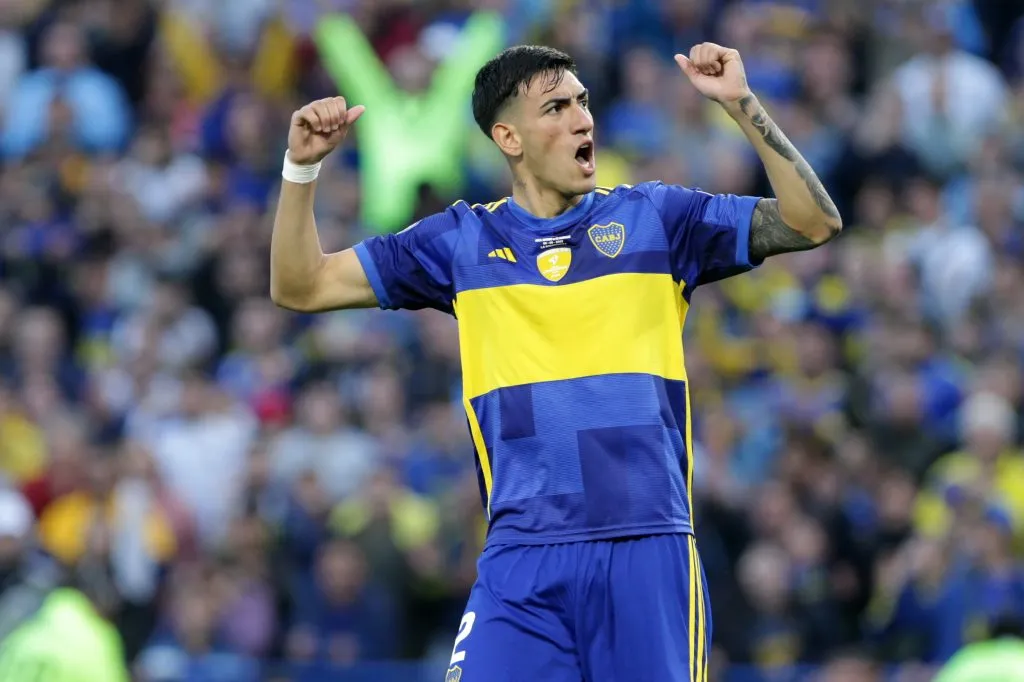 Lautaro Di Lollo en Boca (Getty Images)