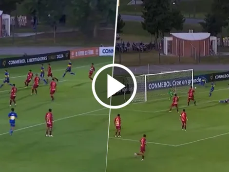 Los goles de la victoria de Boca en su debut por la Copa Libertadores Sub 20