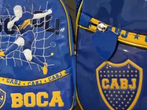 "Necesito una": la mochila de Boca con un detalle muy especial que se hizo viral en las redes