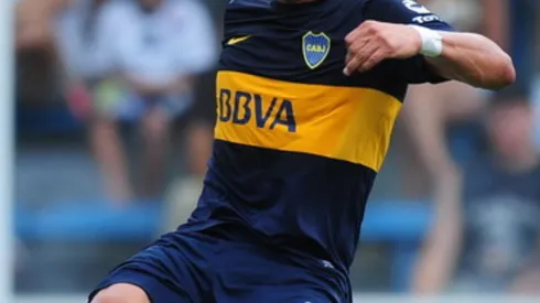 Claudio Pérez, en Boca.