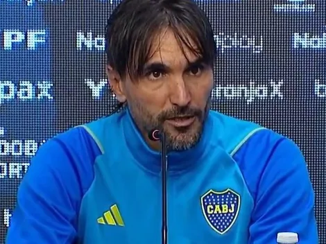 La aclaración de Diego Martínez sobre Lema tras la derrota de Boca: "No era él"