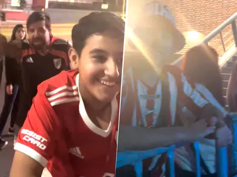 VIDEO | Se cargan solos: hinchas de River aparecieron en el hotel de Estudiantes y fueron motivo de burla