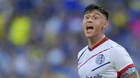 Adam Bareiro, delantero de San Lorenzo