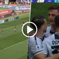 VIDEO | Ex Boca: el gol de Martín Payero en el empate de Udinese en la Serie A