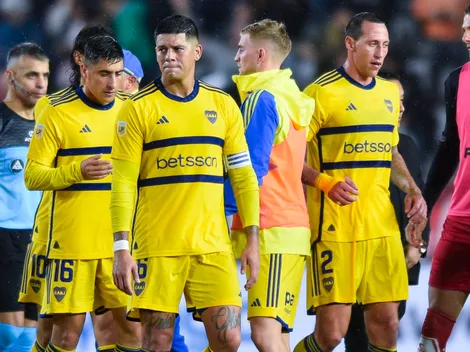 ¿Juega contra Estudiantes? La figura de Boca que no pudo terminar el último entrenamiento por una molestia
