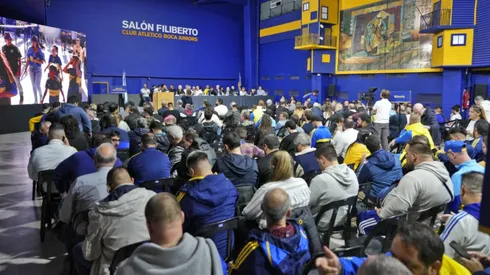 Se aprobó el balance de Boca.