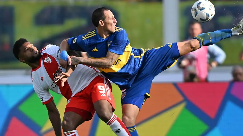 Lema tuvo un buen desempeño en el último Superclásico. (Getty)