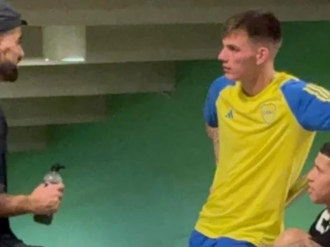 Kevin Zenón se quedó hablando con dos jugadores de Fortaleza: el motivo