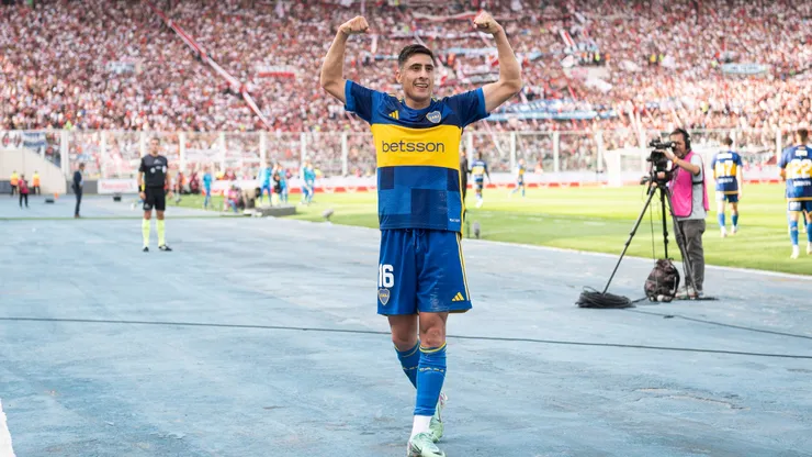La marca que alcanzó Merentiel en Boca.