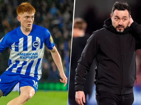 La insólita declaración del DT de Brighton sobre Barco tras su debut en Premier League