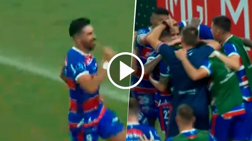 Boca sufre frente a Fortaleza en Brasil.