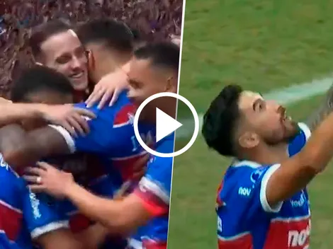 VIDEO | Tras un grosero error de Boca en defensa y Fortaleza puso el 1 a 0