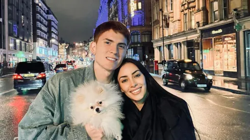 El Colo Barco, defendido por su novia en Instagram.