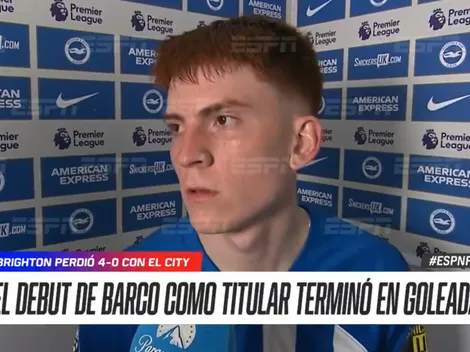 El descargo del Colo Barco tras su error en el Brighton vs. Manchester City: "Estoy triste"