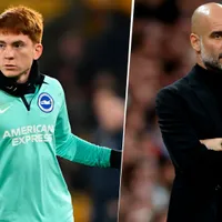 La inesperada decisión del DT de Brighton con el Colo Barco para el partido vs. Manchester City