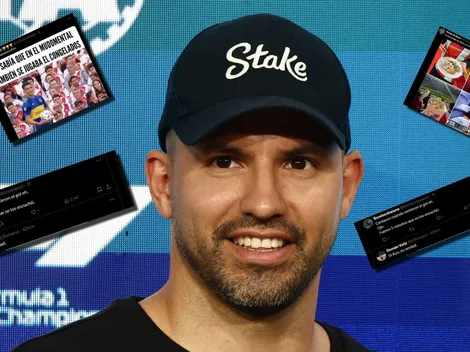 El Kun Agüero le tiró un palazo a los hinchas de River y en Boca estallaron los memes