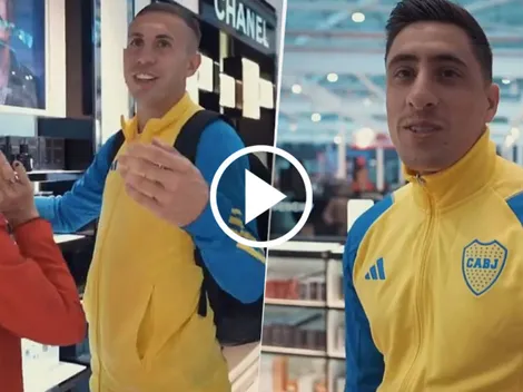 VIDEO | El regalo que Briasco le compró a Merentiel por su doblete ante River