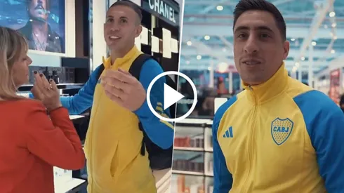 El regalo de Briasco a Merentiel por su doblete vs. River.