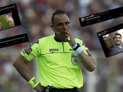 Lunati se quejó del gol anulado a River y los hinchas de Boca se burlaron: "Qué lindo verte llorar"