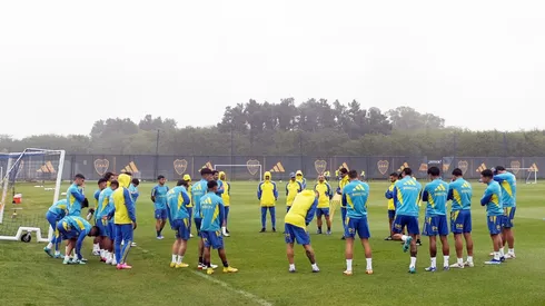 Boca se entrenó tras el Superclásico