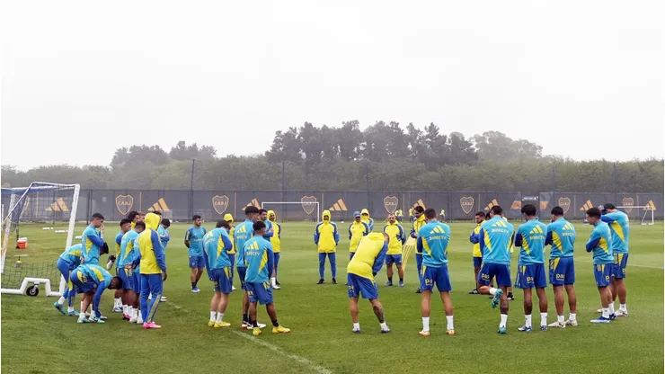 Boca se entrenó tras el Superclásico