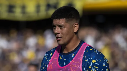 Marcos Rojo en la previa del Superclásico