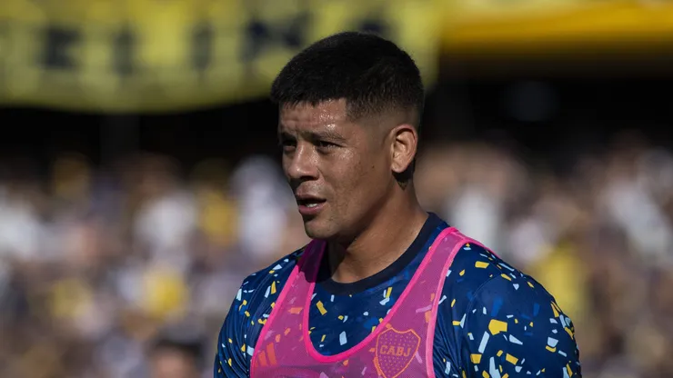 Marcos Rojo en la previa del Superclásico