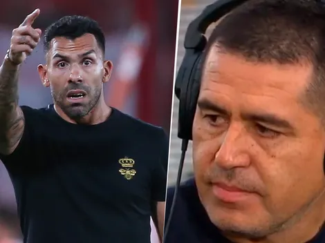 Riquelme defendió a Tevez por su campaña en Independiente: