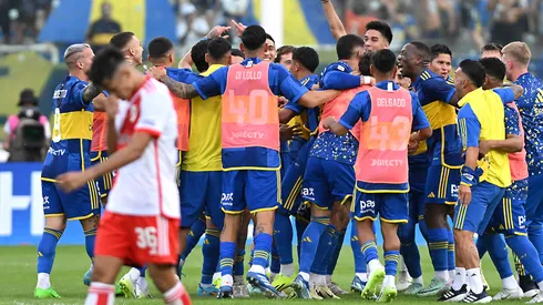 Boca festejó ante River en el Mario Alberto Kempes.