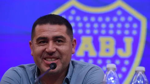 Riquelme, feliz por la victoria de Boca ante River.