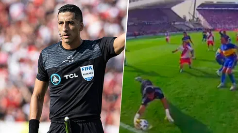 Falcón Pérez había cobrado gol pero lo anuló tras la revisión del VAR.