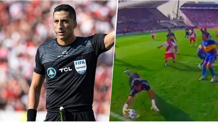 Falcón Pérez había cobrado gol pero lo anuló tras la revisión del VAR.