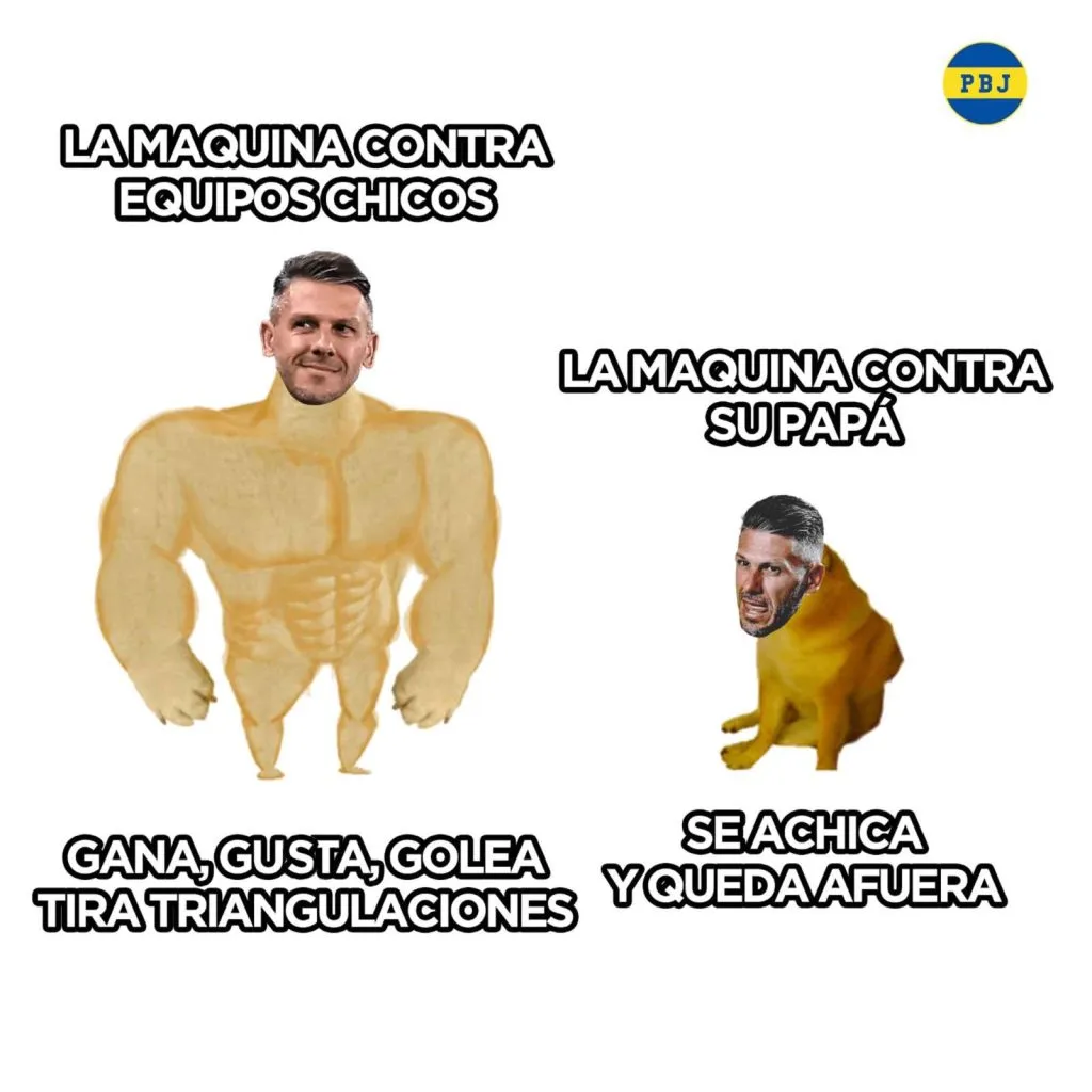 Explotaron los memes de Boca para River.
